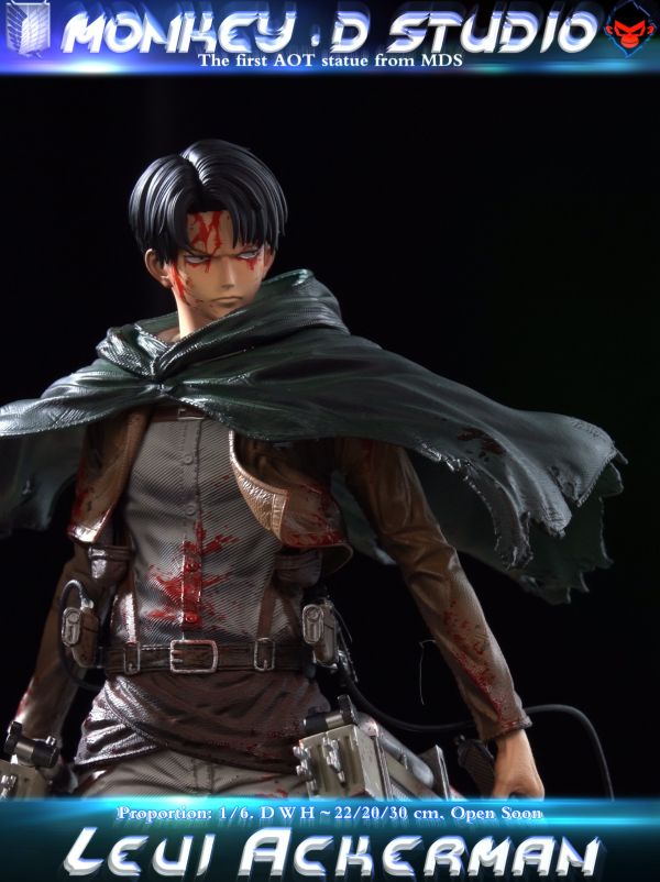 漫奇工作室 1/6 AOT李維兵長 