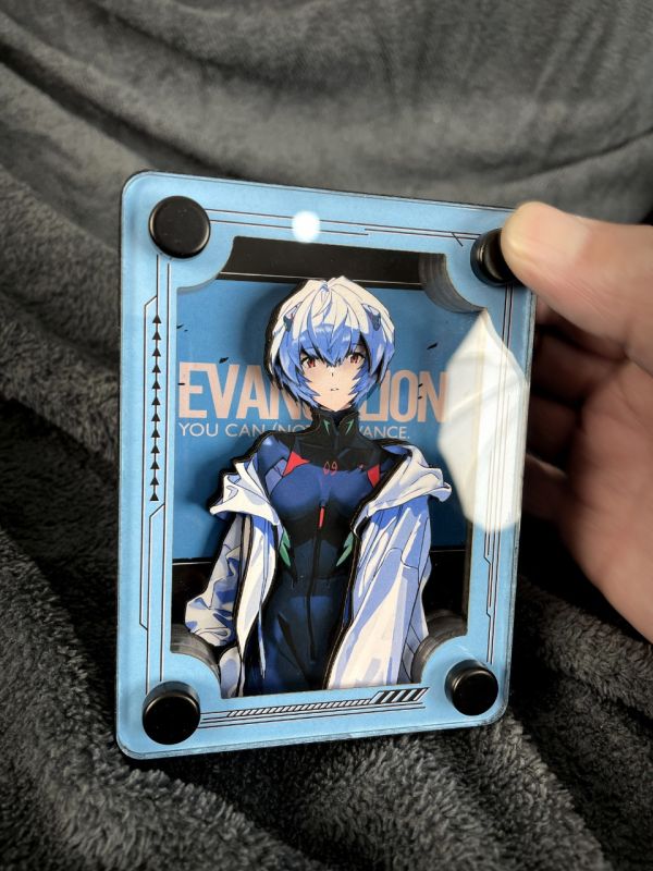 萌萌匠 EVA新世紀福音戰士綾波麗立體卡磚裝飾畫 