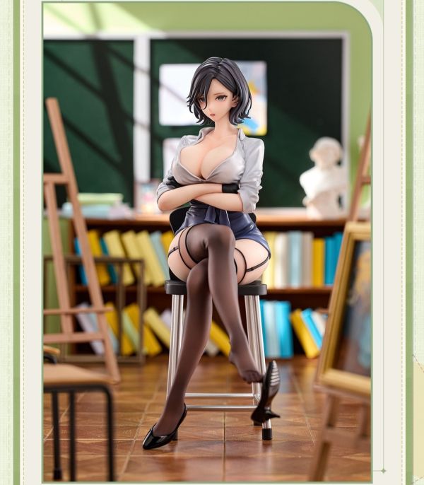 正版授權 大漫匠 Animester 1/6 美術教師的課後指導 瑠美 