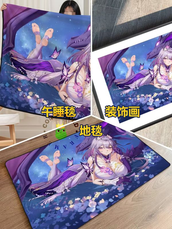 皇呱 《聖女大人》崩壞星穹鐵道奧赫瑪的入殮師聆聽亡者之聲遐蝶裝飾畫 