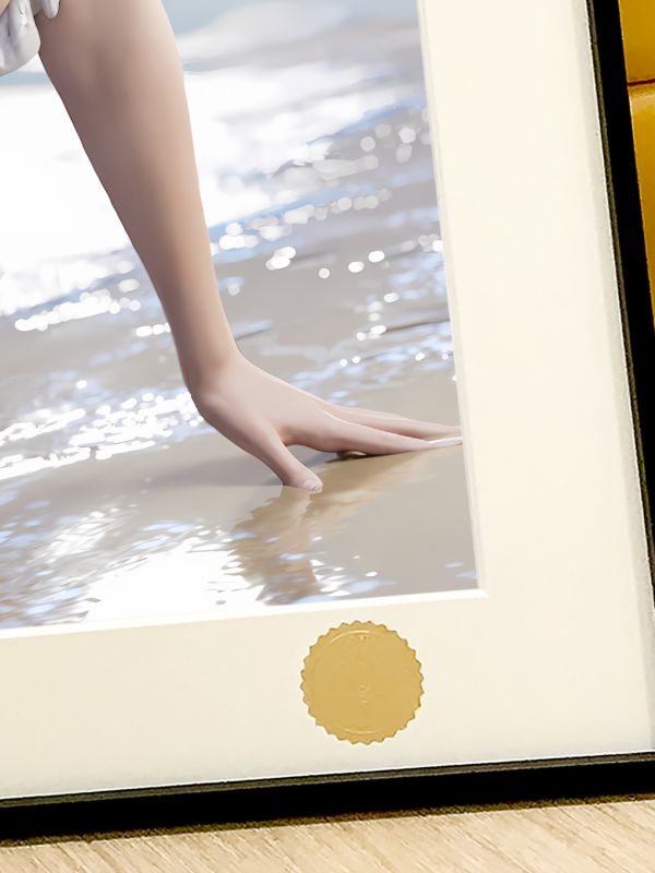 星空《沙灘蒂法》最終幻想TIFA動漫裝飾畫 