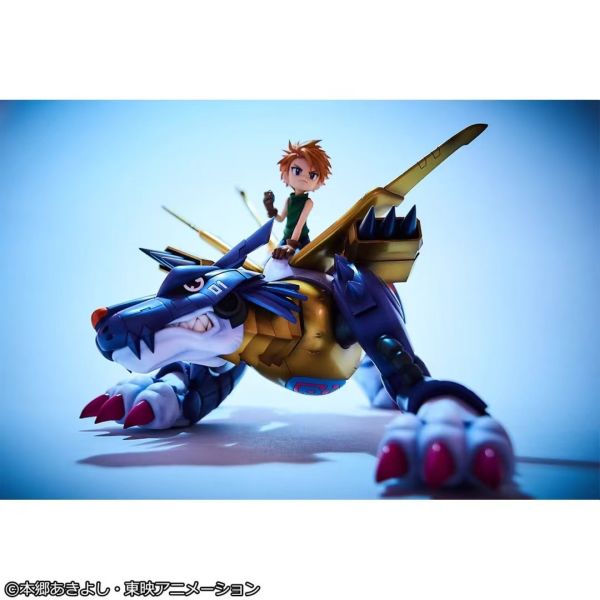 正版授權 MegaHouse MH GEM數碼寶貝石田大和鋼鐵加魯魯再版 