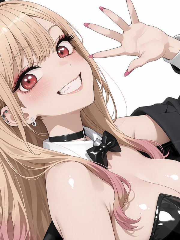 星空《兔女郎喜多川》更衣人偶墜入愛河裝飾畫 