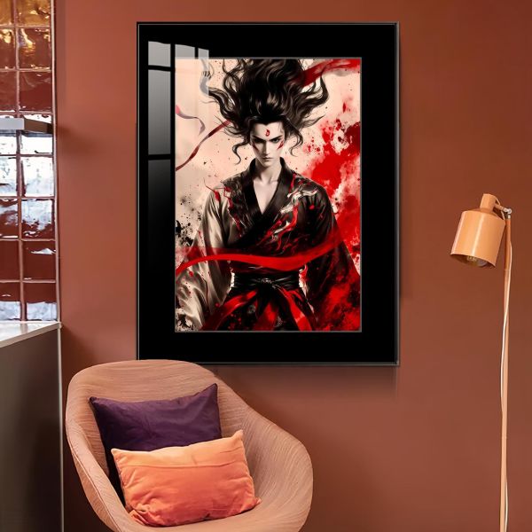 JUZI橘子工作室 血染蒼穹 哪吒 裝飾畫 