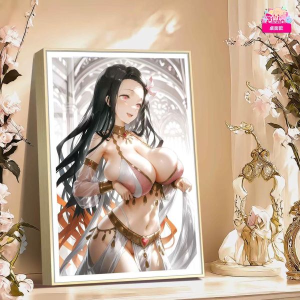 阿喵畫社 異域風情 禰豆子 裝飾畫 