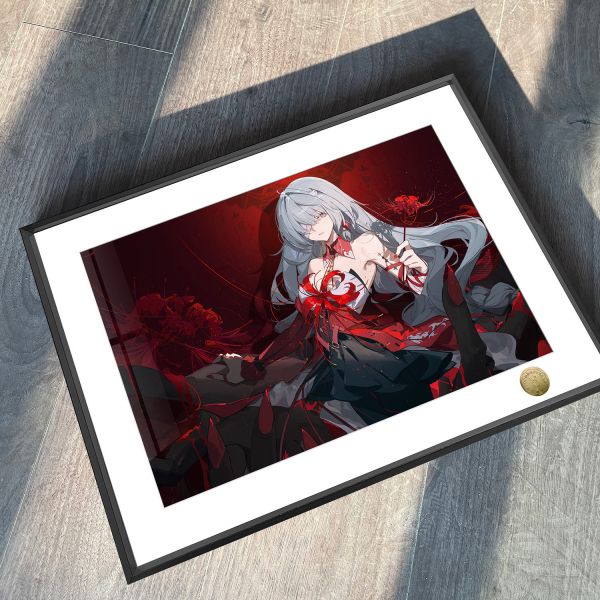 皇呱《冥界女神費洛洛 》鳴潮殘星會會監裝飾畫 