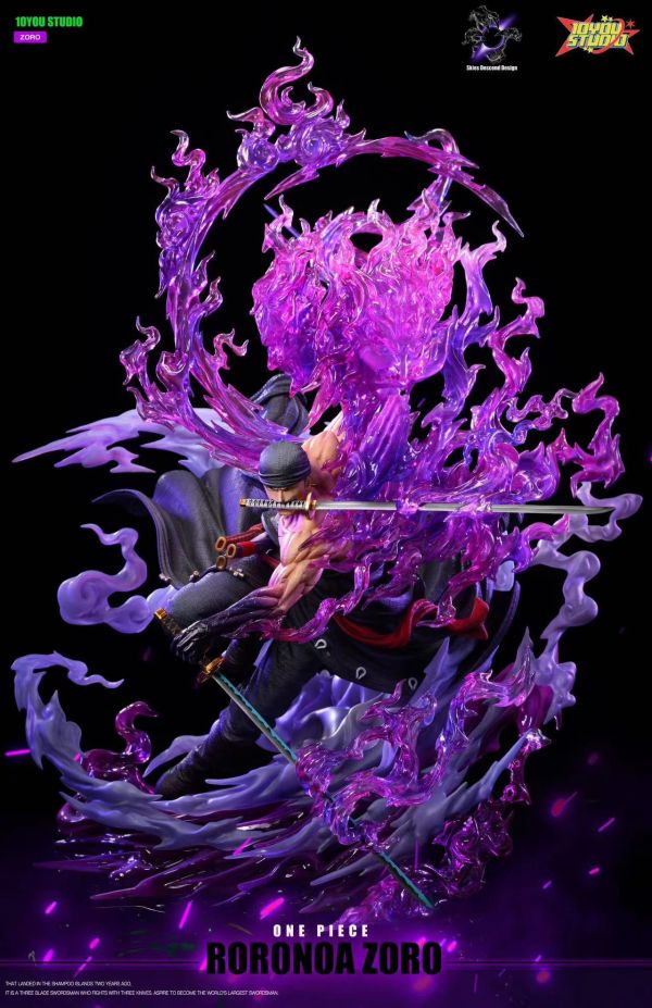 天瀑Skies Descend Design 聯名 十悠10YOU-STUDIO 海賊輕雕共鳴 索隆 