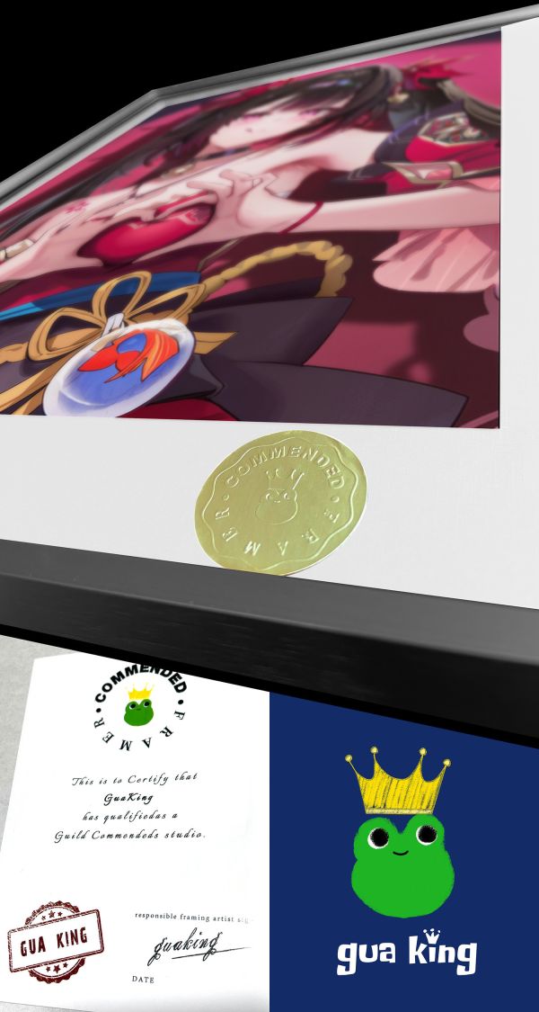 皇呱《花火大人比心第二彈》崩壞：星穹鐵道假面愚者裝飾畫 