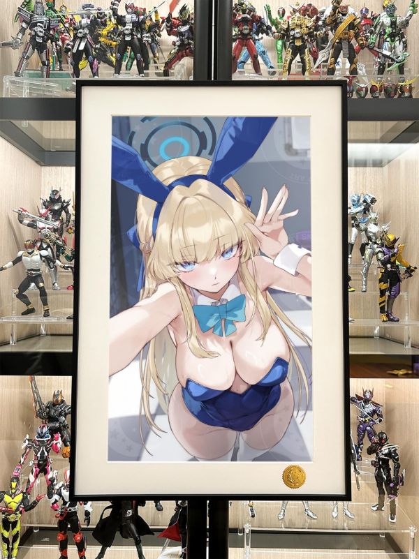 星空 《飛鳥馬時》蔚藍檔案飛鳥馬季阿時動漫二次元裝飾畫 