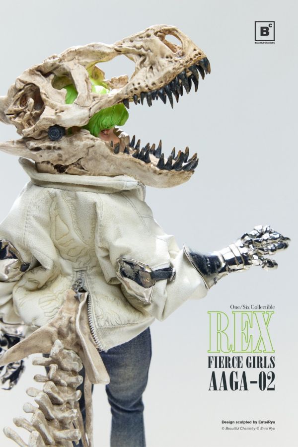 正版授權 Beautiful Chemistry×Entei Ryu 1/6 兇猛少女系列 僱傭槍兵 Rex雷克斯 