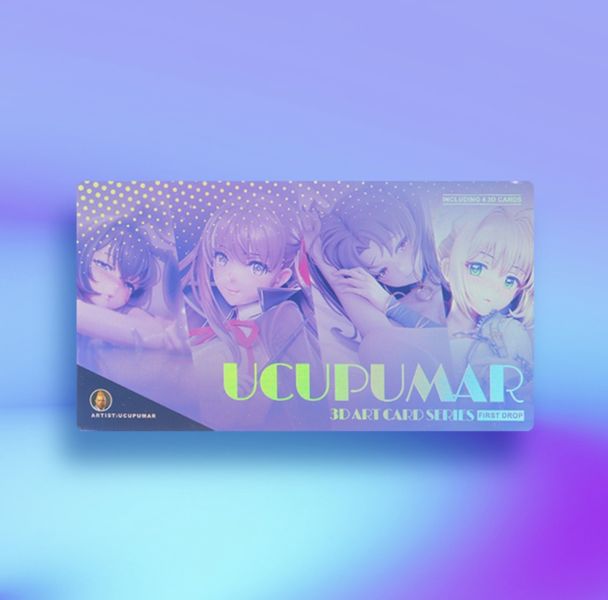 Leading Graphics工作室 數字3D卡 fate fgo 主題同人周邊 