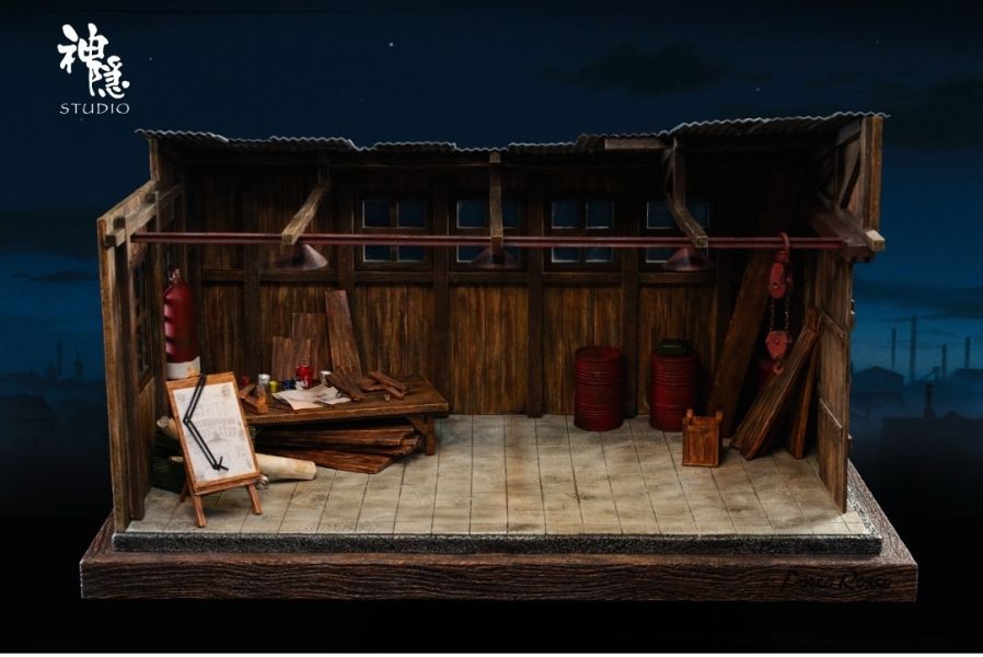 神隱工作室 剪影瞬間系列 紅豬王牌飛行員波魯克 