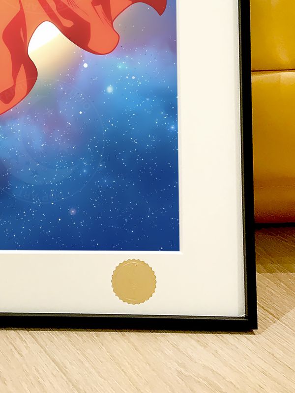 星空《超人》dc鋼鐵之軀克拉克superman裝飾畫 