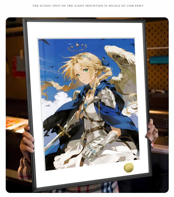 皇呱《吾王美如畫》Fate聖盃之戰Saber阿爾託莉雅裝飾畫 