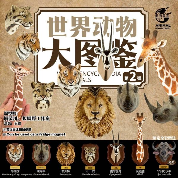 【補款】動物星雲 世界動物大圖鑑第2彈 