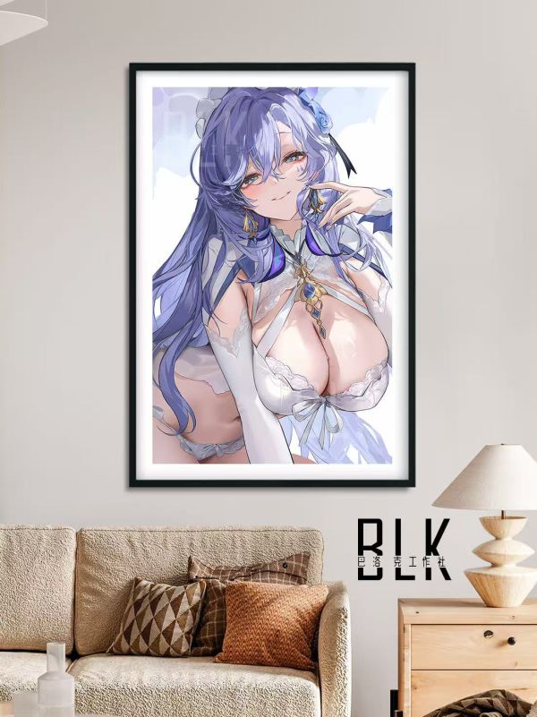 巴洛克 蕾絲坎特蕾拉鳴潮裝飾畫/冰箱貼 