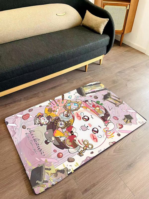 皇呱 《吉伊卡哇偵探》吉伊卡哇烏薩奇小八哈奇偵探地毯 