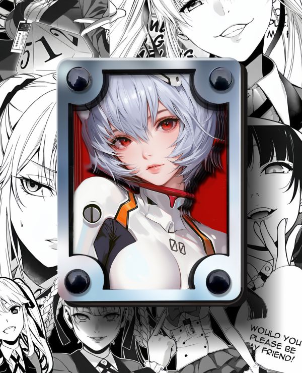 JUZI橘子工作室 EVA立體卡磚系列-綾波麗 