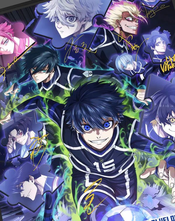 千鳥社 《藍色監獄 第二彈》潔世一凪誠士郎蜂樂回簽名裝飾畫 