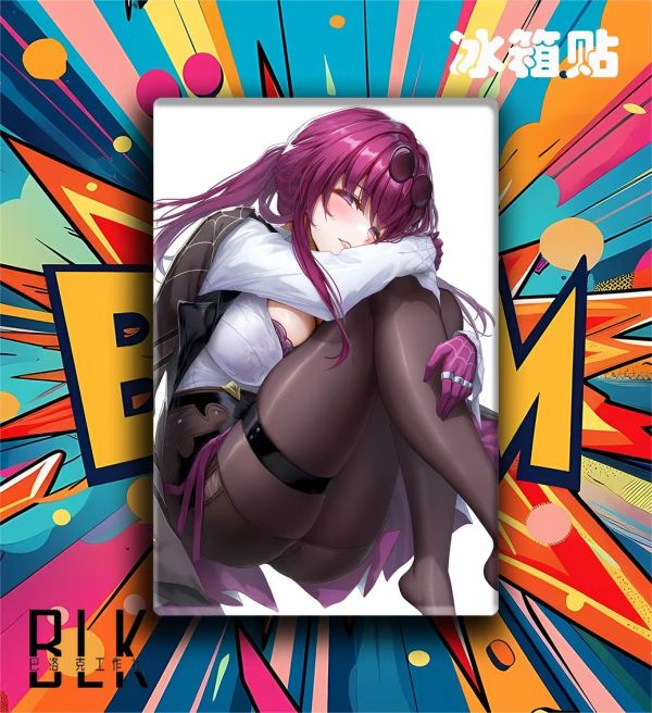 巴洛克 懷抱卡芙卡Kafka崩壞：星穹鐵道裝飾畫/冰箱貼 