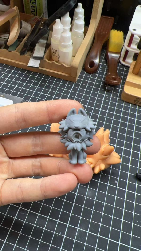 月之石工作室 寶可夢圖鑑1/20 巖狗狗cos 
