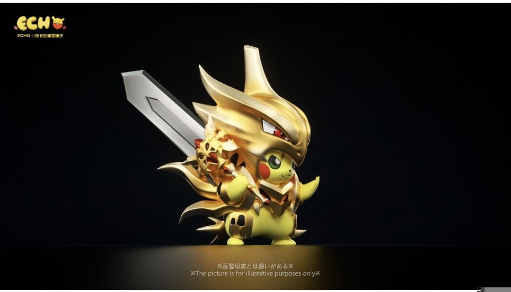 ECHO皮模鋪 mega班吉拉變裝皮卡丘 