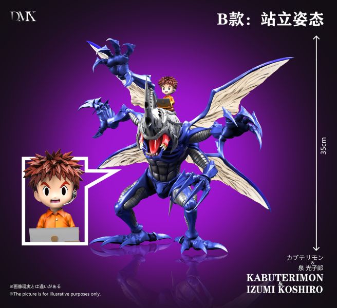 DMX STUDIO 數碼寶貝 一代騎姿共鳴系列第五彈 比多獸&光子郎 