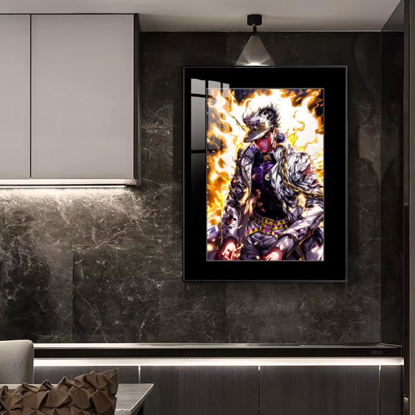 JUZI橘子工作室 jojo的奇幻冒險：白衣空條承太郎 裝飾畫 