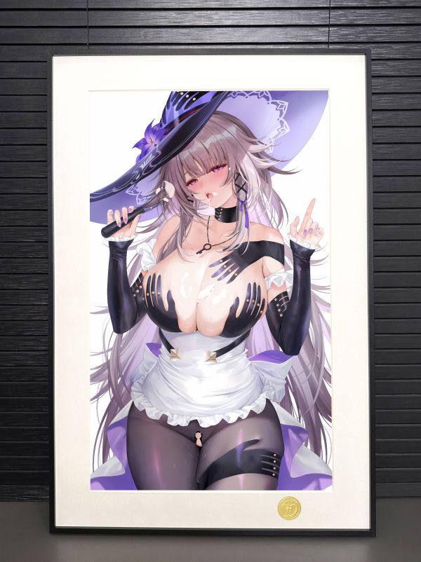 H2工作室 《奶油大黑塔》崩壞星穹鐵道黑塔Herta裝飾畫 