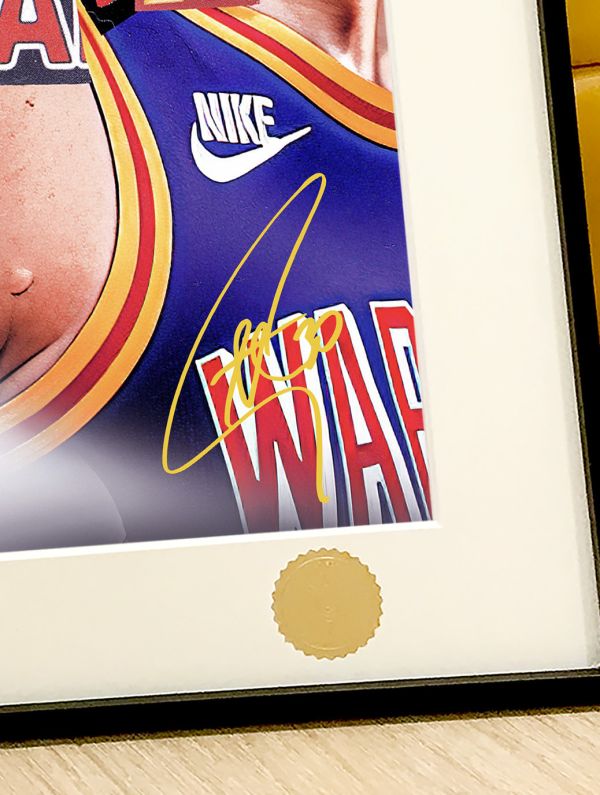 星空 《致敬庫裏》萌神三分王金州勇士NBA裝飾畫 