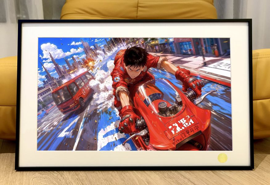 星空《飆車少年》阿基拉大友克洋AKIRA金田正太郎裝飾畫 