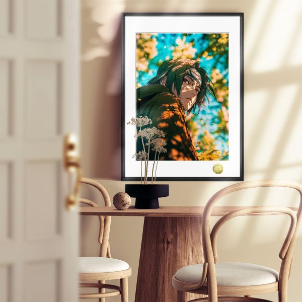 皇呱《鼬神回眸》火影忍者宇智波一族天才忍者裝飾畫 