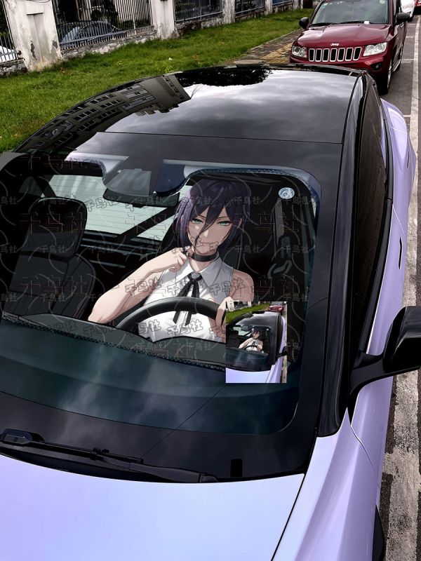 千鳥社《汽車前擋遮陽-蕾塞和電次 》鏈鋸人 