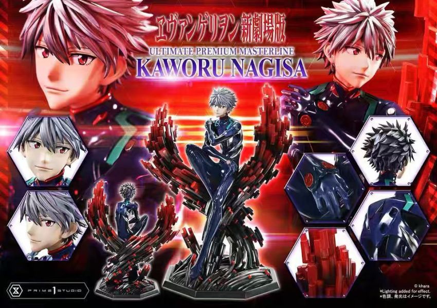 正版授權 Prime 1 Statue 1/4 福音戰士新劇場版 EVA 渚薰 
