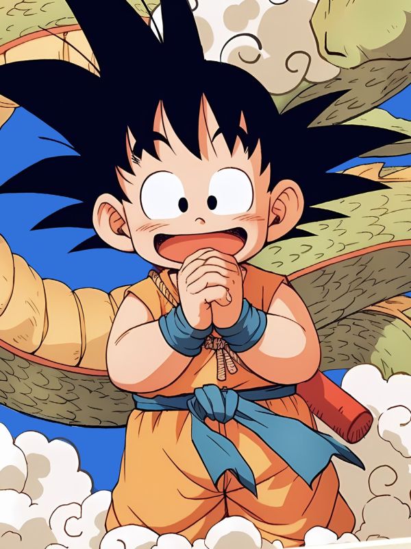 星空 《悟空神龍》七龍珠賽亞人卡卡羅特 鳥山明裝飾畫 