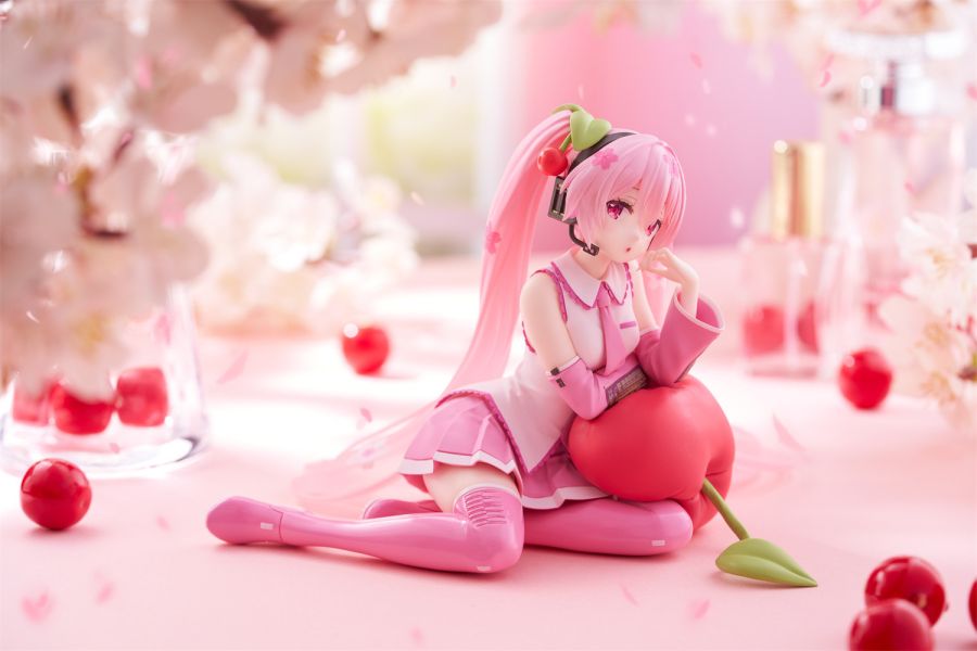 TAITO 櫻初音 Desktop Cute 櫻桃抱枕 