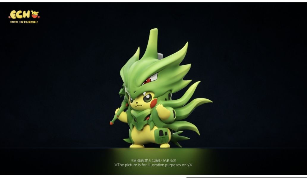 ECHO皮模鋪 mega班吉拉變裝皮卡丘 