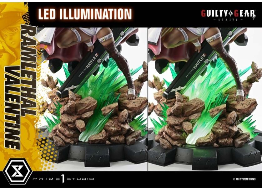 正版授權 Prime 1 Statue 1/4 罪惡裝備 奮鬥 拉姆蕾薩爾·華倫泰 