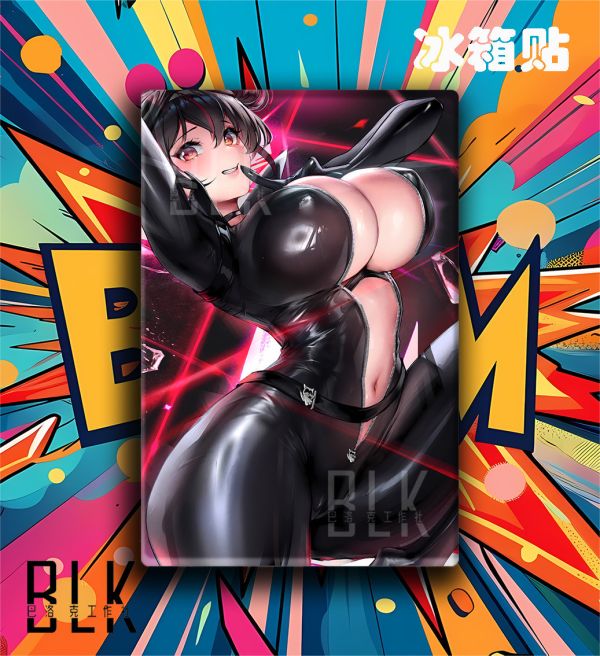 巴洛克《Quency》坎西NIKKE勝利女神妮姬裝飾畫冰箱貼 