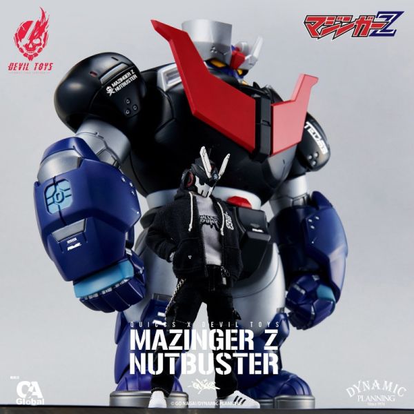 正版授權 Devil Toys×Quiccs 32cm 無敵鐵金剛 破核者 Mazinger Z Nutbuster 