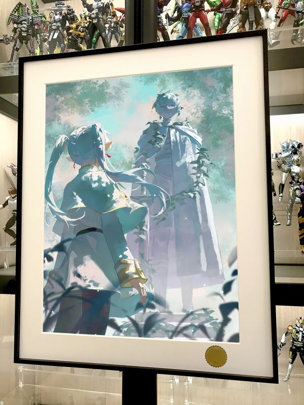 星空《辛美爾雕像》葬送的芙莉蓮Himmel裝飾畫 