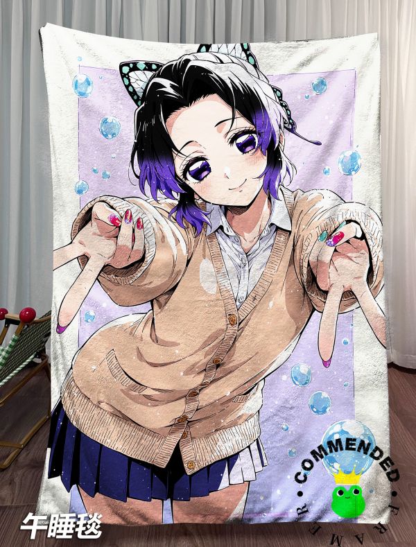 皇呱《女高甜美蝴蝶忍》鬼滅之刃裝飾畫 