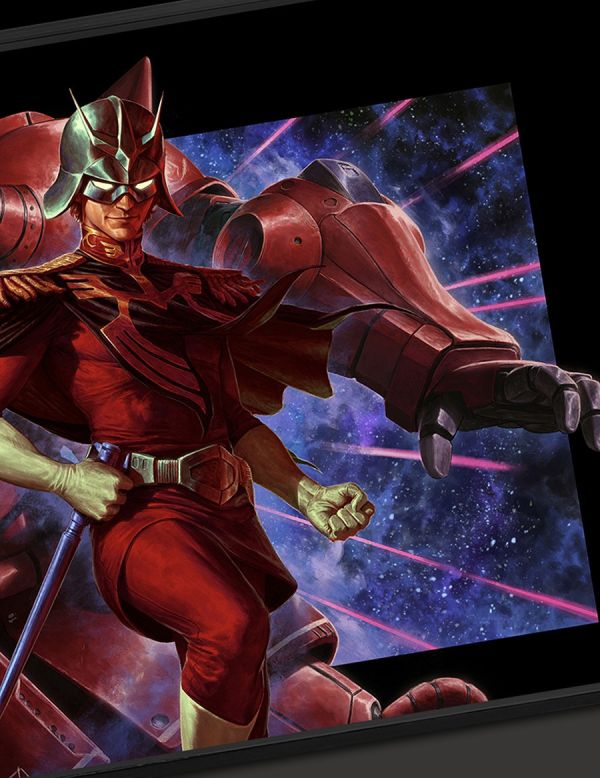 千鳥社《赤色彗星的征途》ZAKU機動戰士高達鼠標墊裝飾畫 