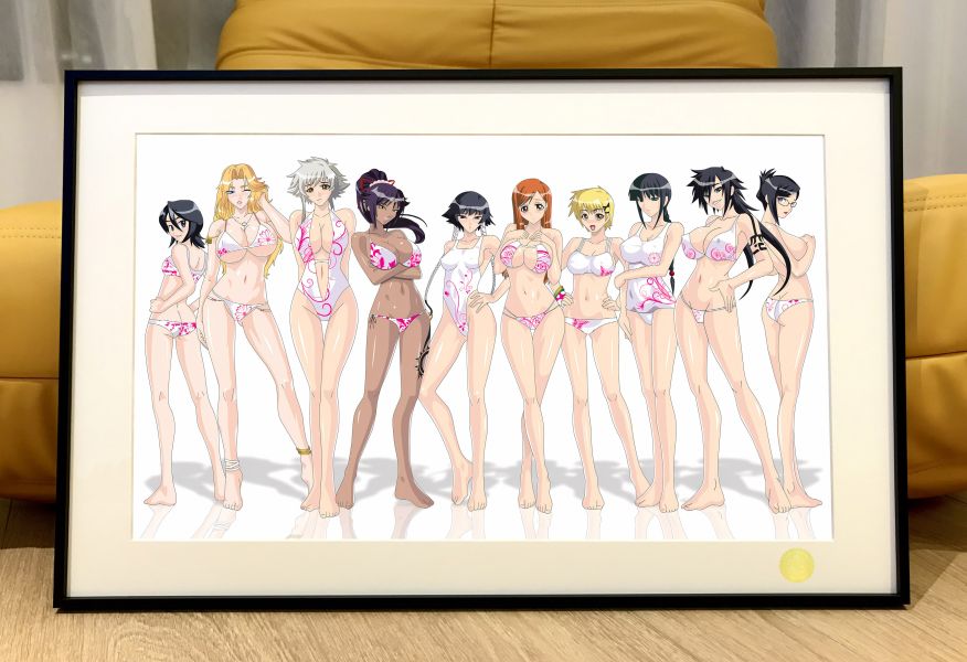 星空《比基尼死神女團》動漫裝飾畫 