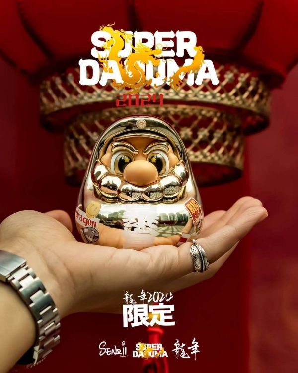 【在台現貨】SENZII千紙×超級達摩SuperDaruma0超級達摩《暴富》 