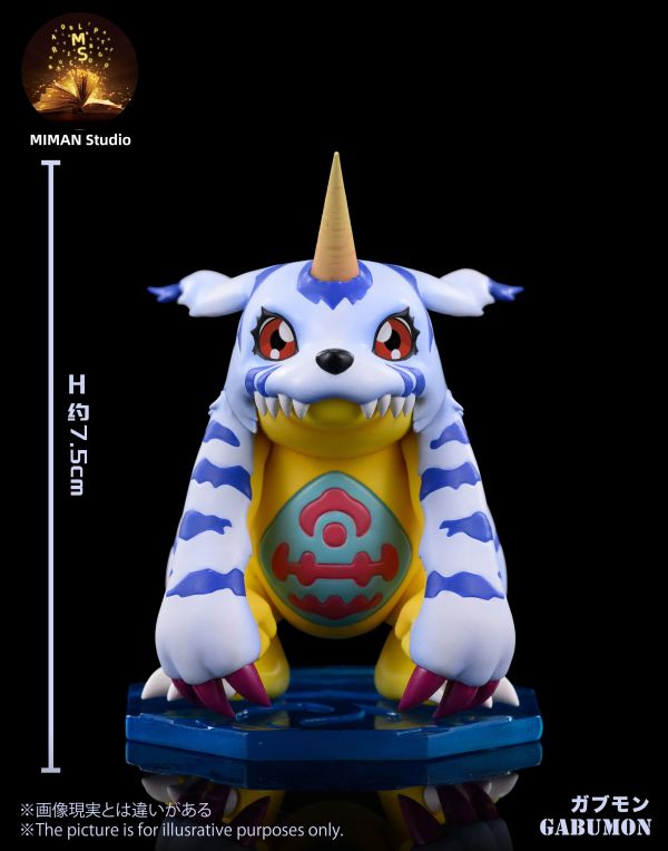 迷漫MIMAN Studio 主角團數碼世界圖鑑人物共鳴第五彈 石田大和（阿和）&加布獸 