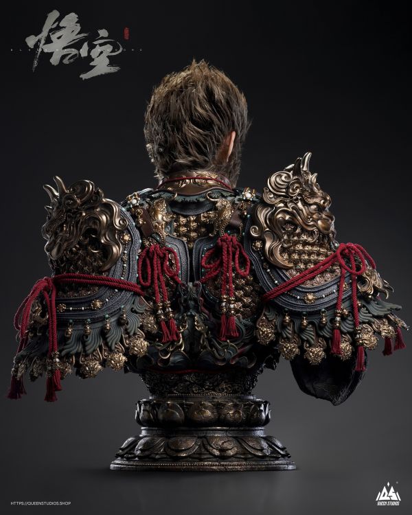 正版授權 Queen Studios 《黑神話：悟空》天命人1/1半身像 