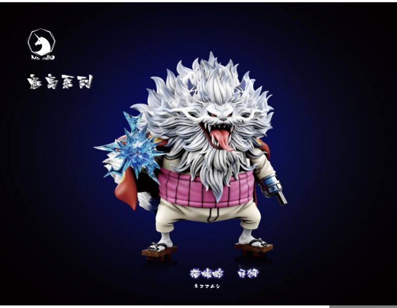 MDS Studio 宿命對決 鬼島篇012-月獅貓蝮蛇&013-月獅犬嵐 