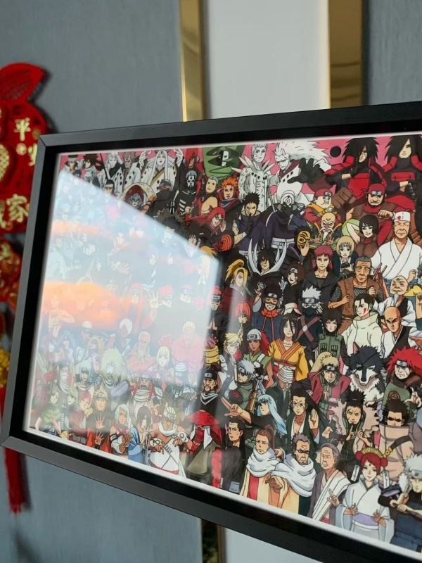 田哥繪工作室 火影全家福復刻畫 