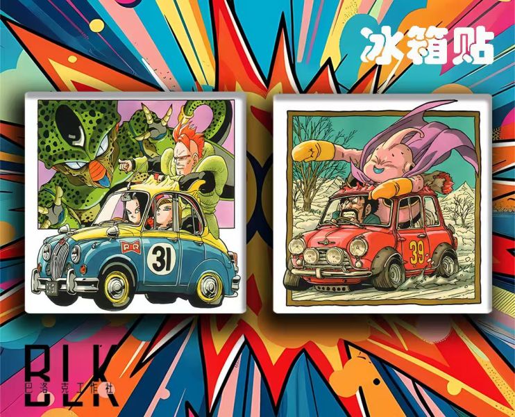 巴洛克 載具人造人普烏裝飾畫/冰箱貼 